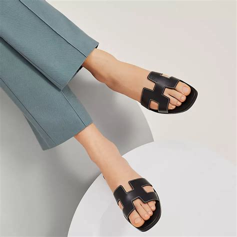 hermes oran sandals wide feet|Hermes oran sandals street style.